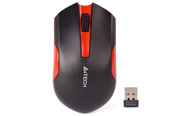 Mysz A4 TECH V-TRACK G3-200N-1, 1000 DPI, Czarny
