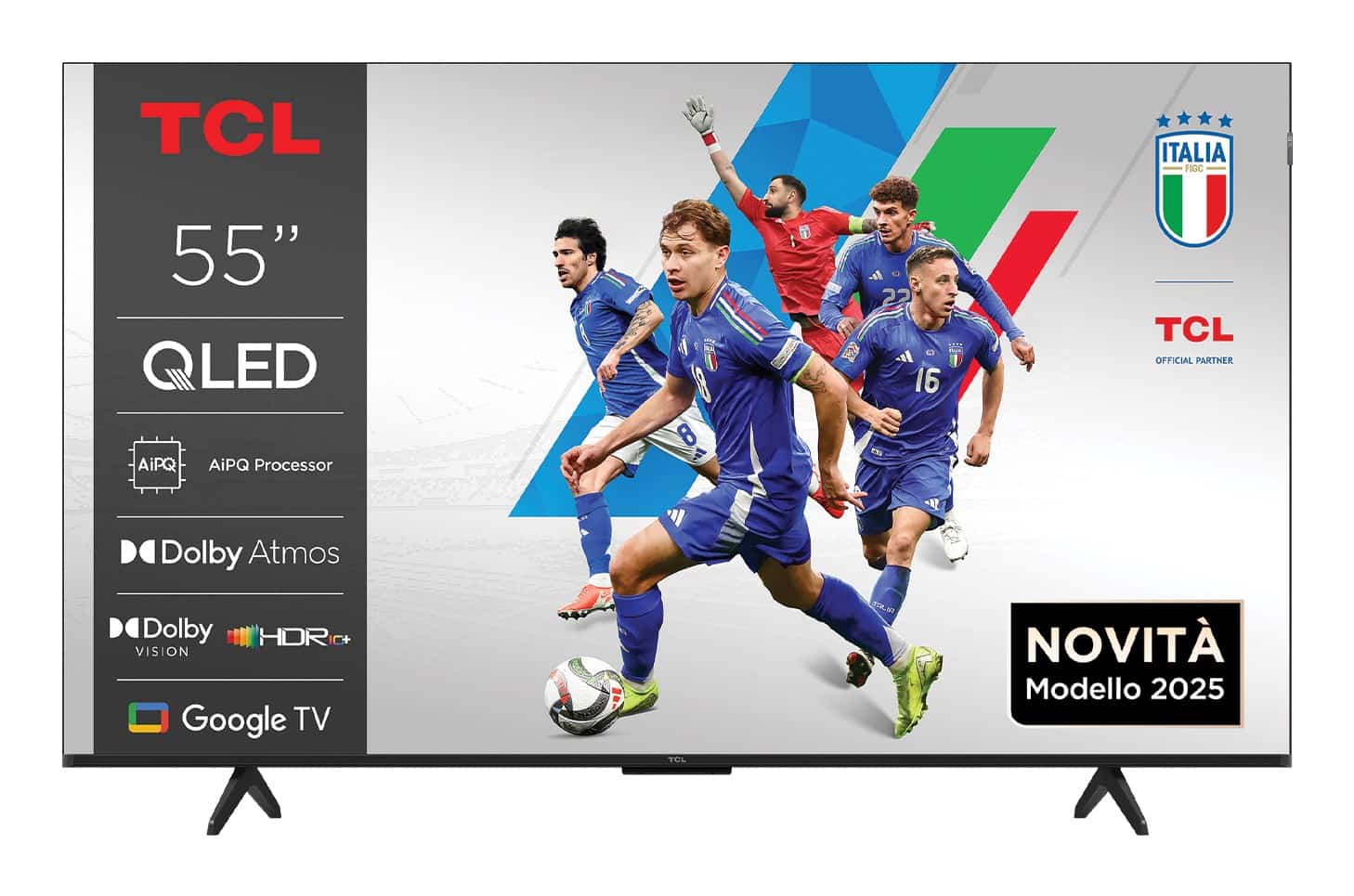 Telewizor TCL 55P79K QLED 55" 4K Ultra HD Google TV