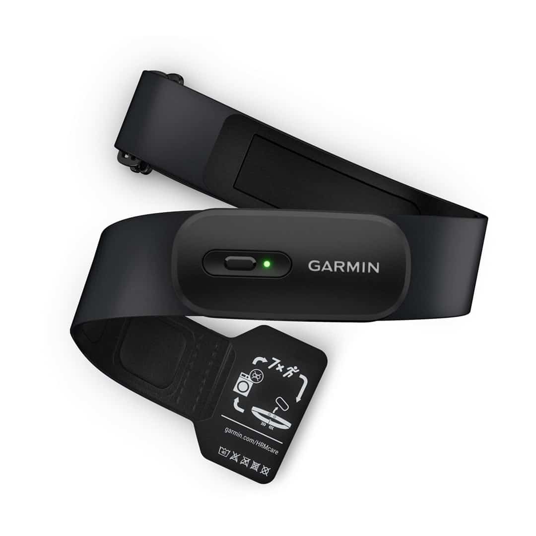 Czujnik tętna Garmin HRM 200, M-XL, Czarny