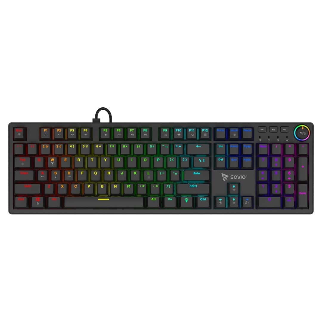 SAVIO KLAWIATURA MECHANICZNA STYX OUTEMU BLUE