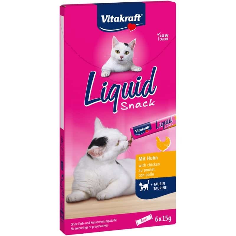 VITAKRAFT Cat Liquid Snack - 6 szt.
