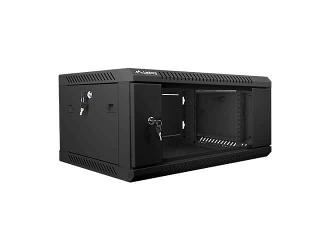 Szafa jednosekcyjna Lanberg WF01-6404-10B, 4U, czarna