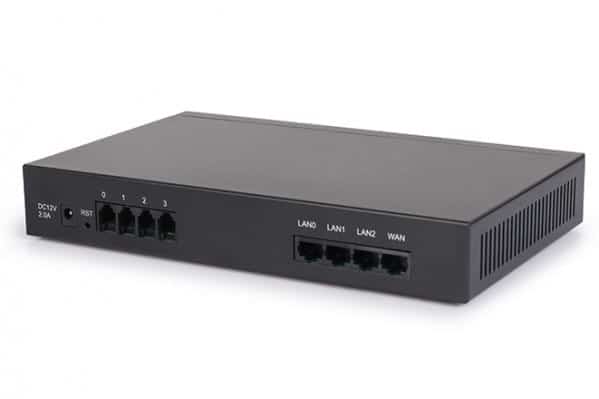 Dinstar DAG1000-4O – VoIP FXO Bramka, 4×FXO
