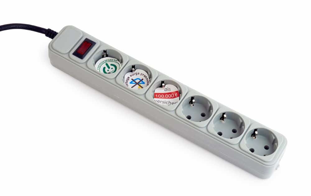Listwa zasilająca ENERGENIE SPG6-B-6C, 1,8m, szara