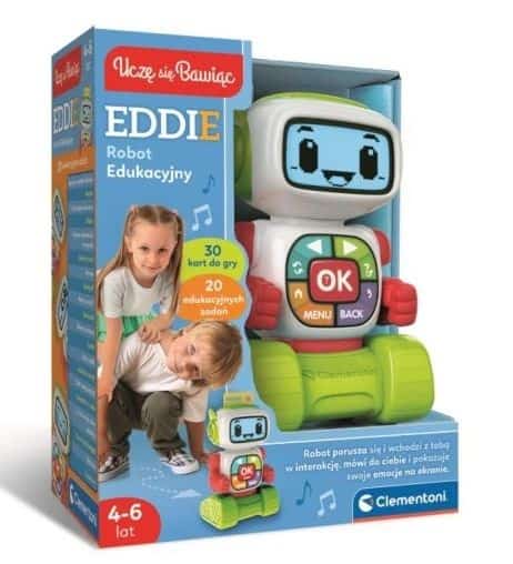 Clementoni EDUKACYJNY ROBOT EDDIE - Edukacyjny