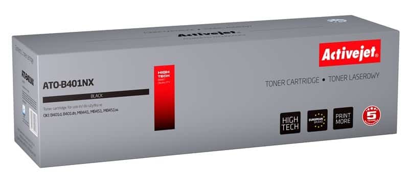 Activejet ATO-B401NX Toner - Zamiennik OKI 44992402
