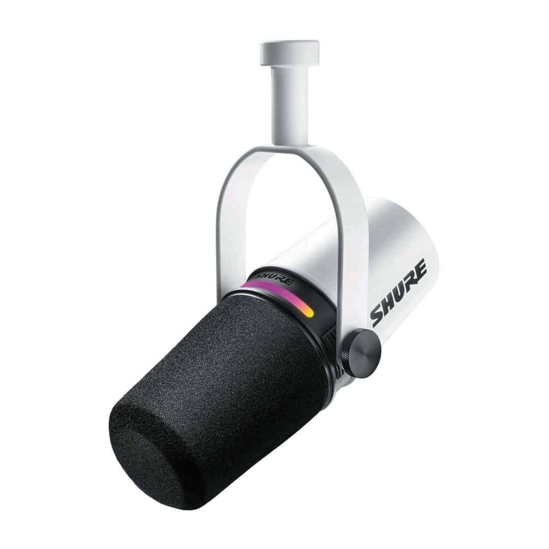Shure MV7+-W - Mikrofon Lektorski/Wokalny Biały