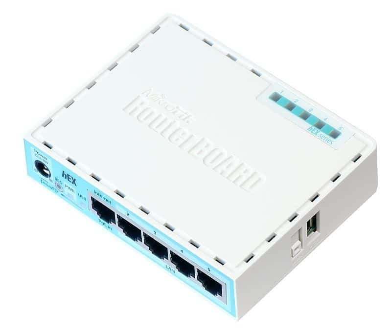 Router Mikrotik hEX RB750Gr3 5 Portów
