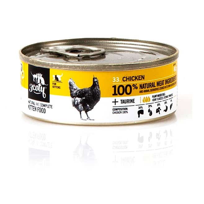 3Coty CHICKEN for Kittens 80g - Mokra Karma