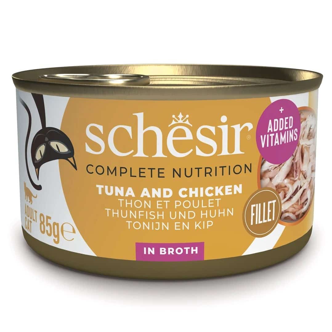 SCHESIR Adult Tuńczyk z Kurczakiem 85g