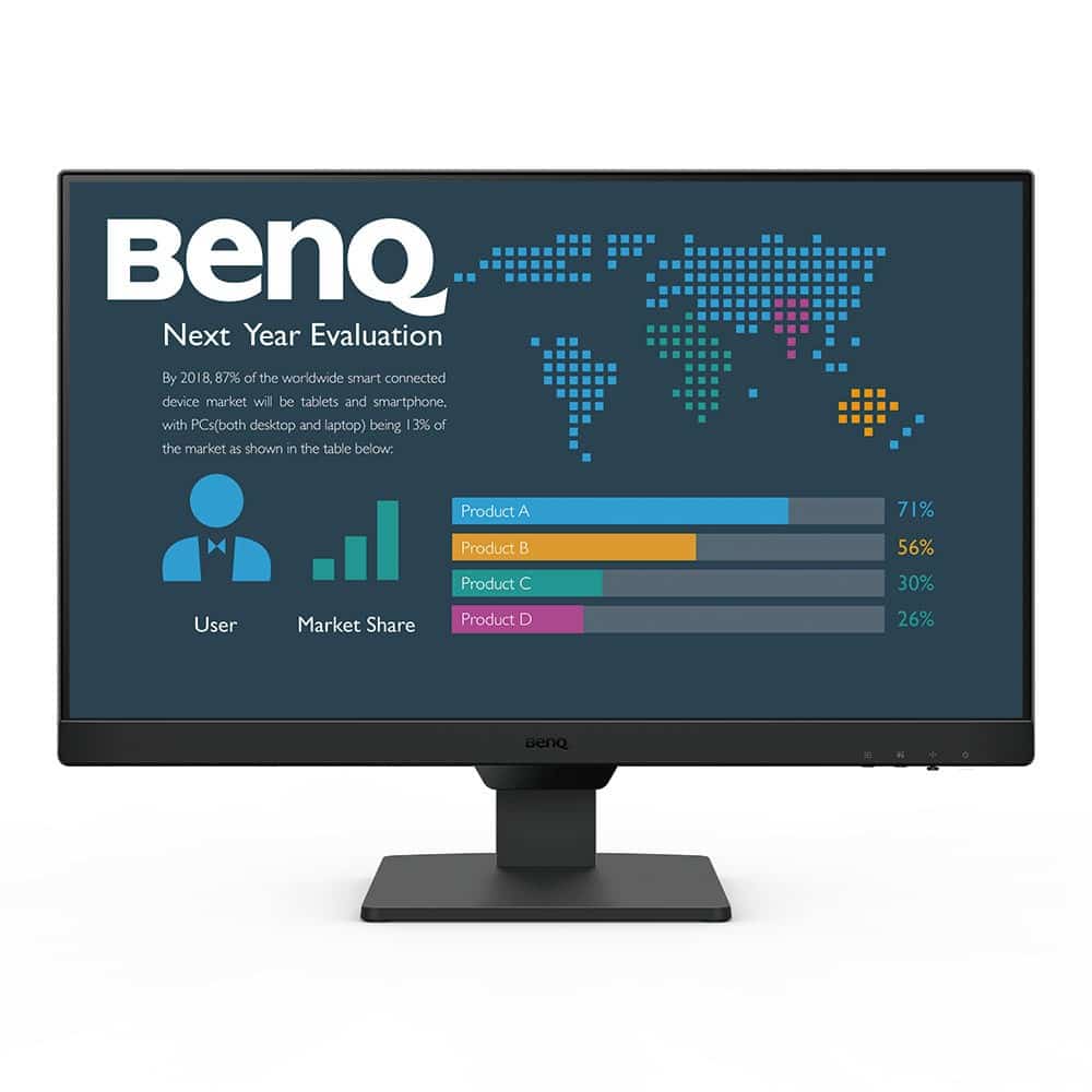 MONITOR BENQ LED 24" BL2490 - Czarny