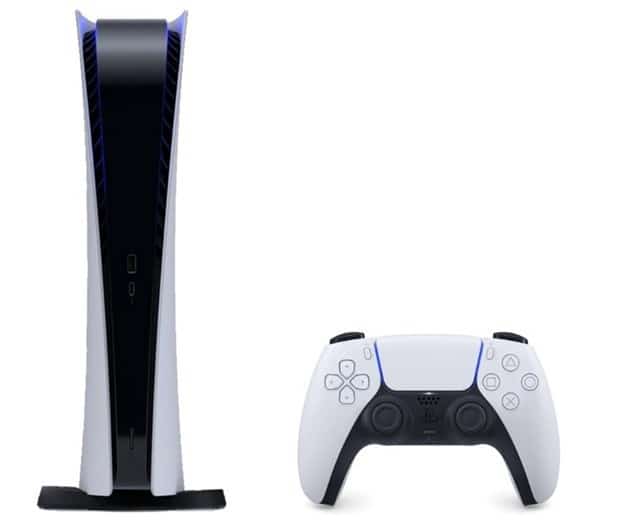 Konsola SONY PS5 Digital 825GB + 2 kontrolery DS5