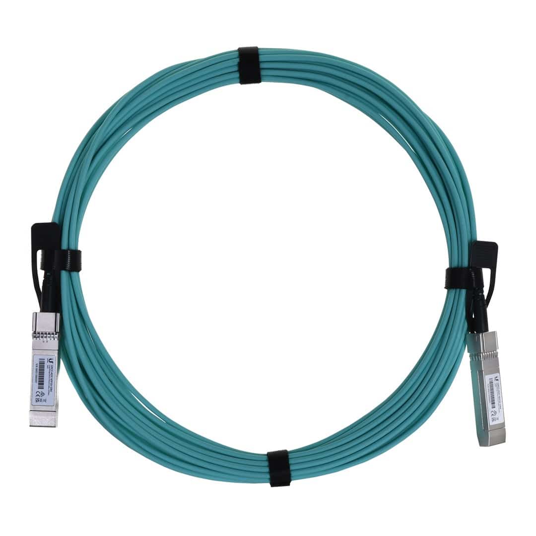Kabel DAC Ubiquiti 10 Gbps 20m Akwamarynowy