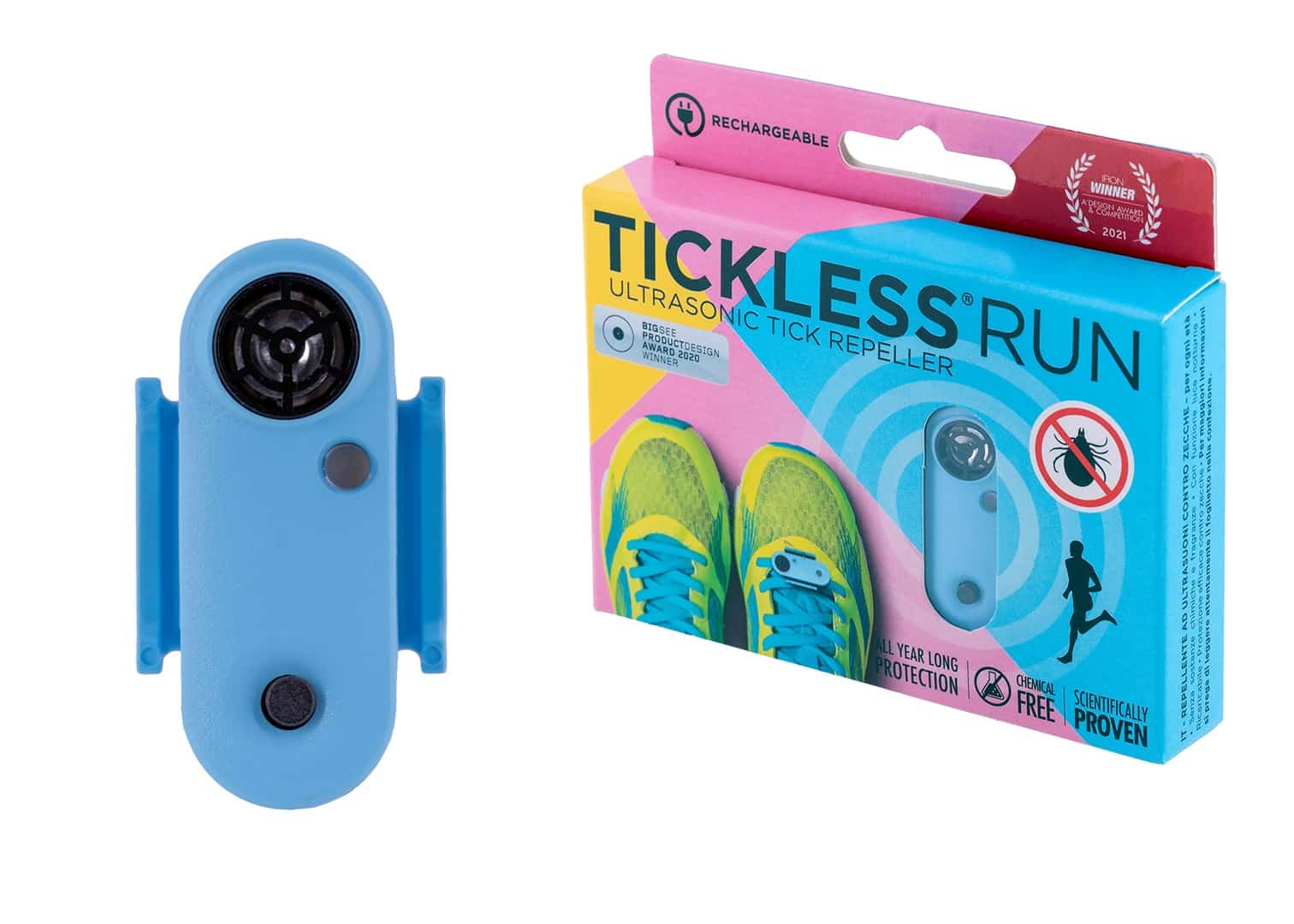 Tickless Run Blue - Odstraszacz Kleszczy