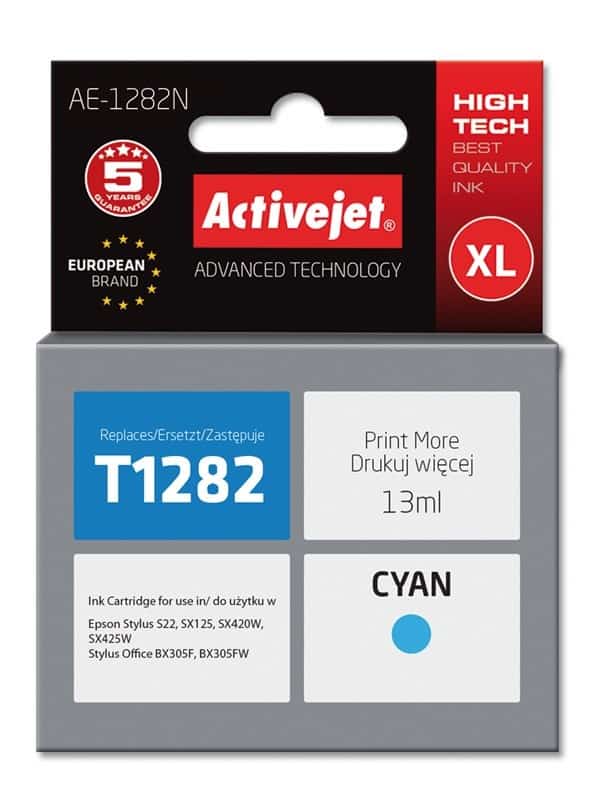 Activejet AE-1282N Tusz 13ml Niebieski