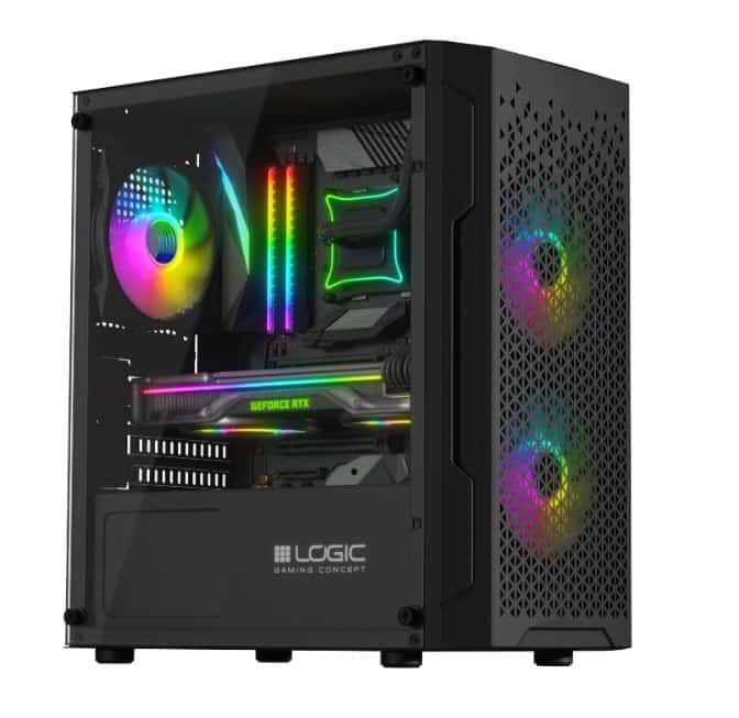 Obudowa Mini Tower Logic Aramis ARGB USB 3.0 bez zasilacza