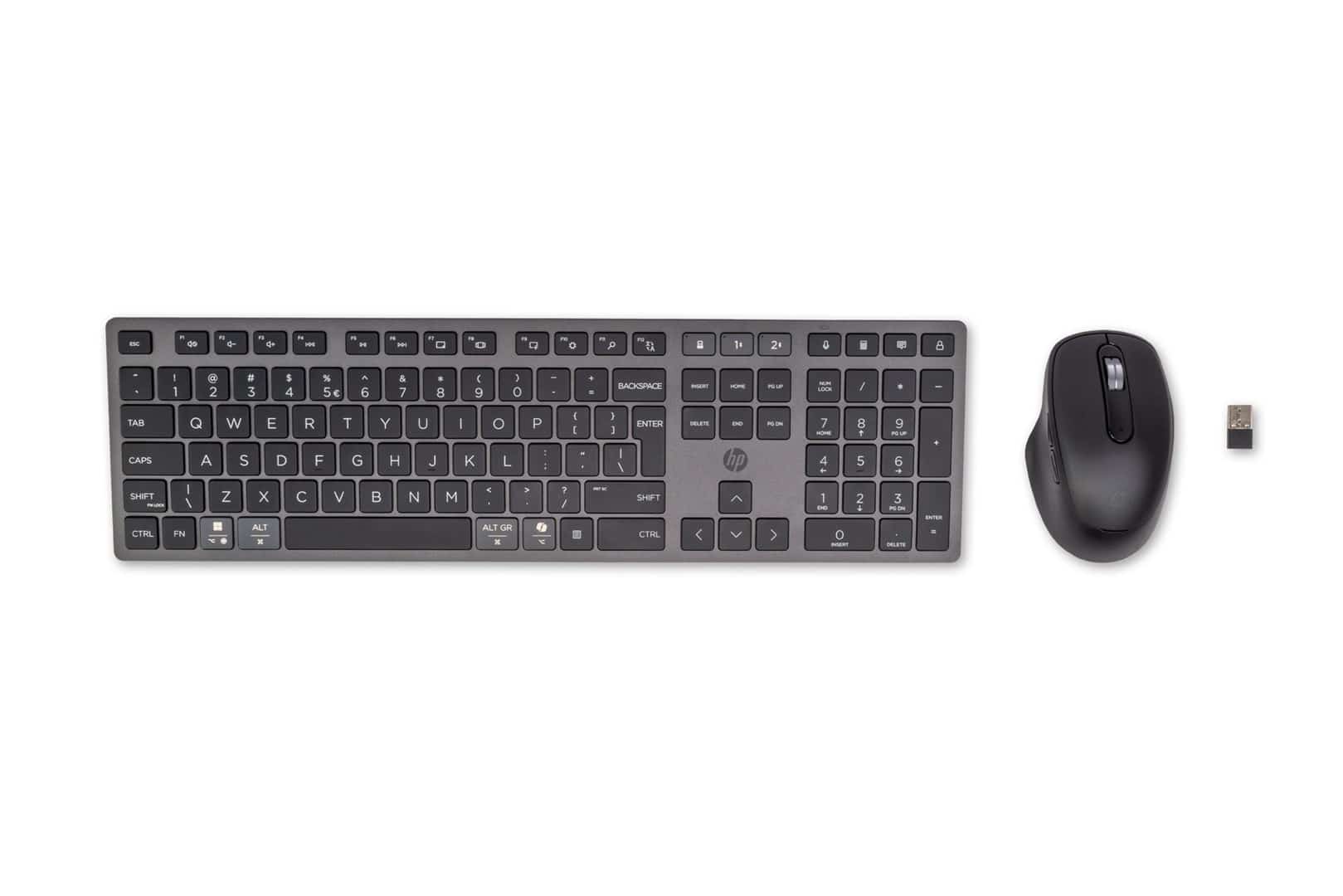 Zestaw klawiatura + mysz HP 720 bezprzewodowy czarny