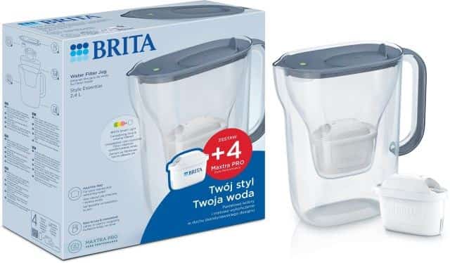 Dzbanek filtrujący Brita Style Essential+4 Maxtra Pro PP 2,4 l