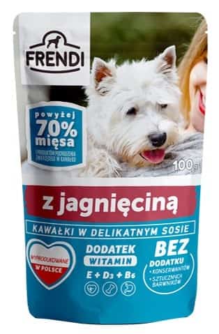 FRENDI Kawałki z jagnięciną - 100 g