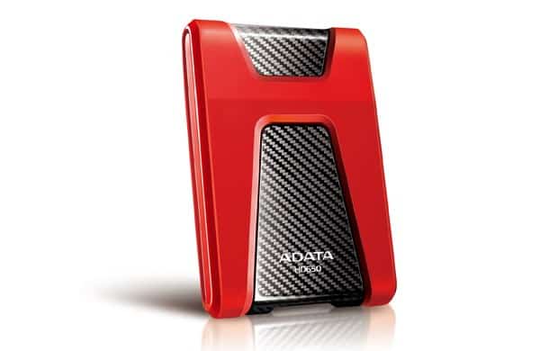 Dysk zewn. HDD ADATA HD650, 1TB, czerwony