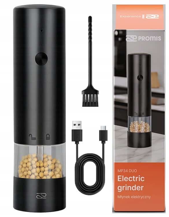 PROMIS MŁYNEK DO PIEPRZU I SOLI - USB MP34