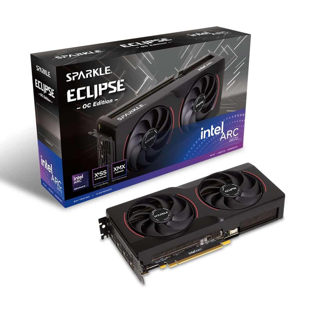 Karta graf. SPARKLE Intel Arc B570 ECLIPSE OC 10GB