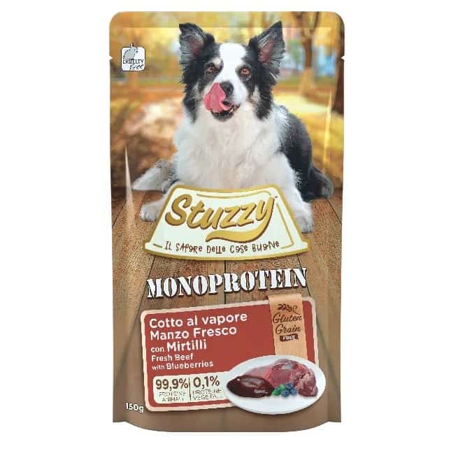 STUZZY Wołowe z Borówkami 150g dla Psów