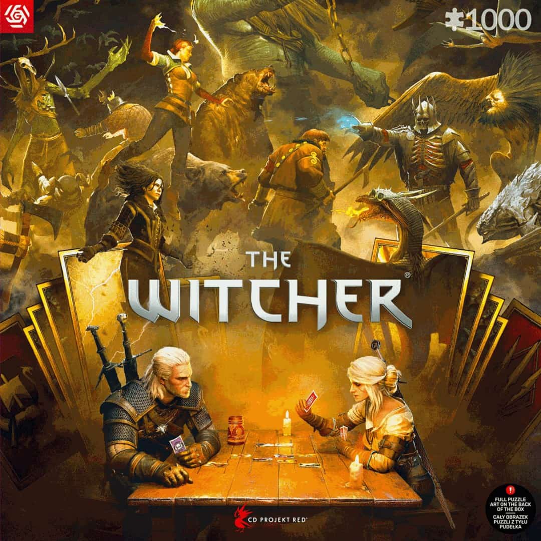 Puzzle Good Loot: The Witcher Gwent 1000 elementów