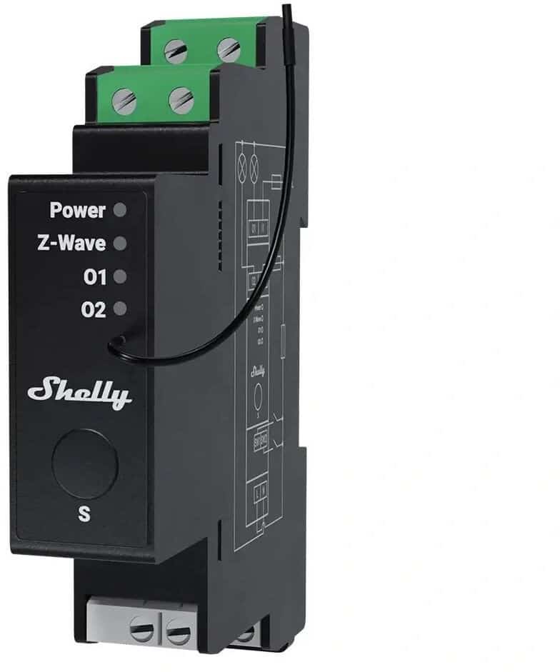 Sterownik dwukanałowy Shelly Wave Pro 2PM LR