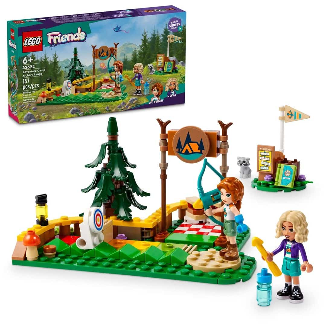LEGO Friends 42622 - Zestaw Strzelnicy na Letnim Obozie Łuczniczym