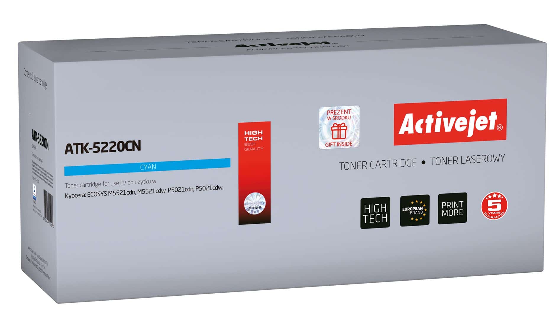 Activejet ATK-5220CN Toner Zamiennik dla Kyocera