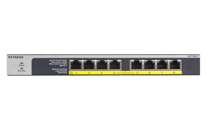 Switch Netgear GS108LP-100EUS 8p PoE 60W