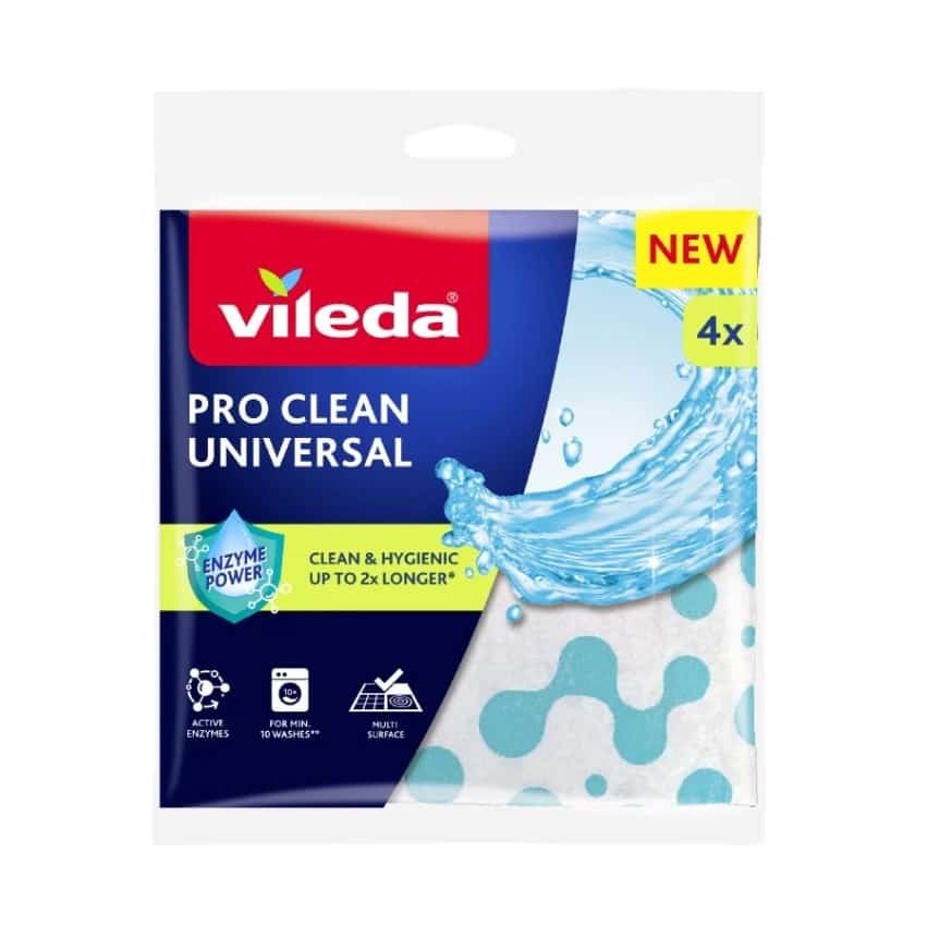 Ściereczka uniwersalna Vileda Pro Clean 4szt.