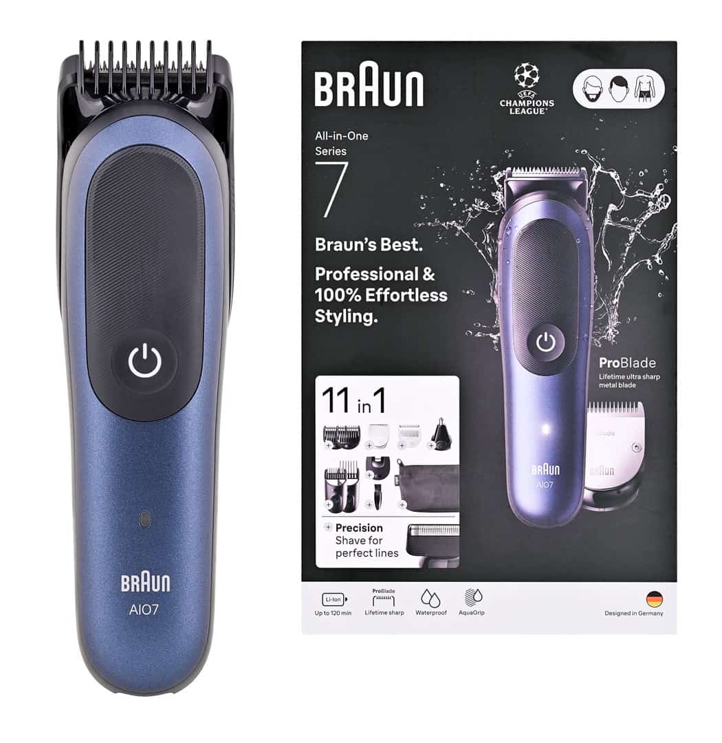 Trymer Braun AIO7540, 120 Min Czas Pracy