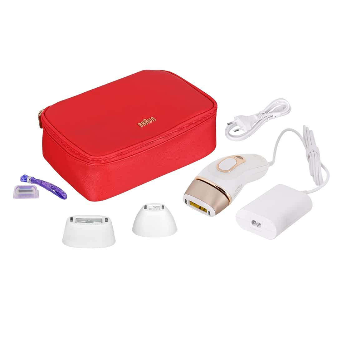 Depilator laserowy Braun Silk Expert Pro 5 IPL - złoty, biały