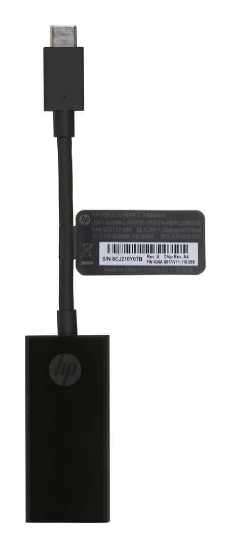 Przejściówka HP USB-C do HDMI 2.0 Adapter czarny