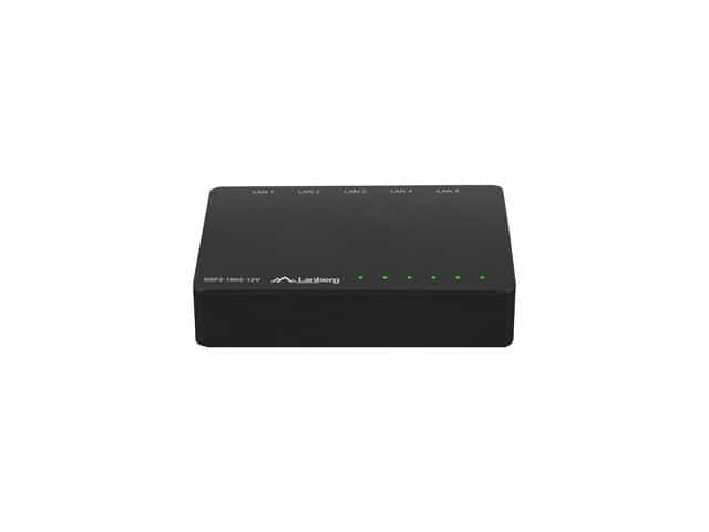 LANBERG SWITCH DSP2-1005-12V 5-Portowy 12V