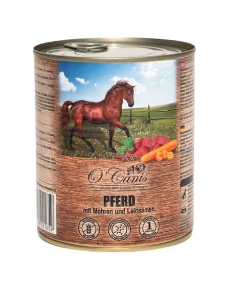 O'CANIS Konina z warzywami i siemieniem 800g