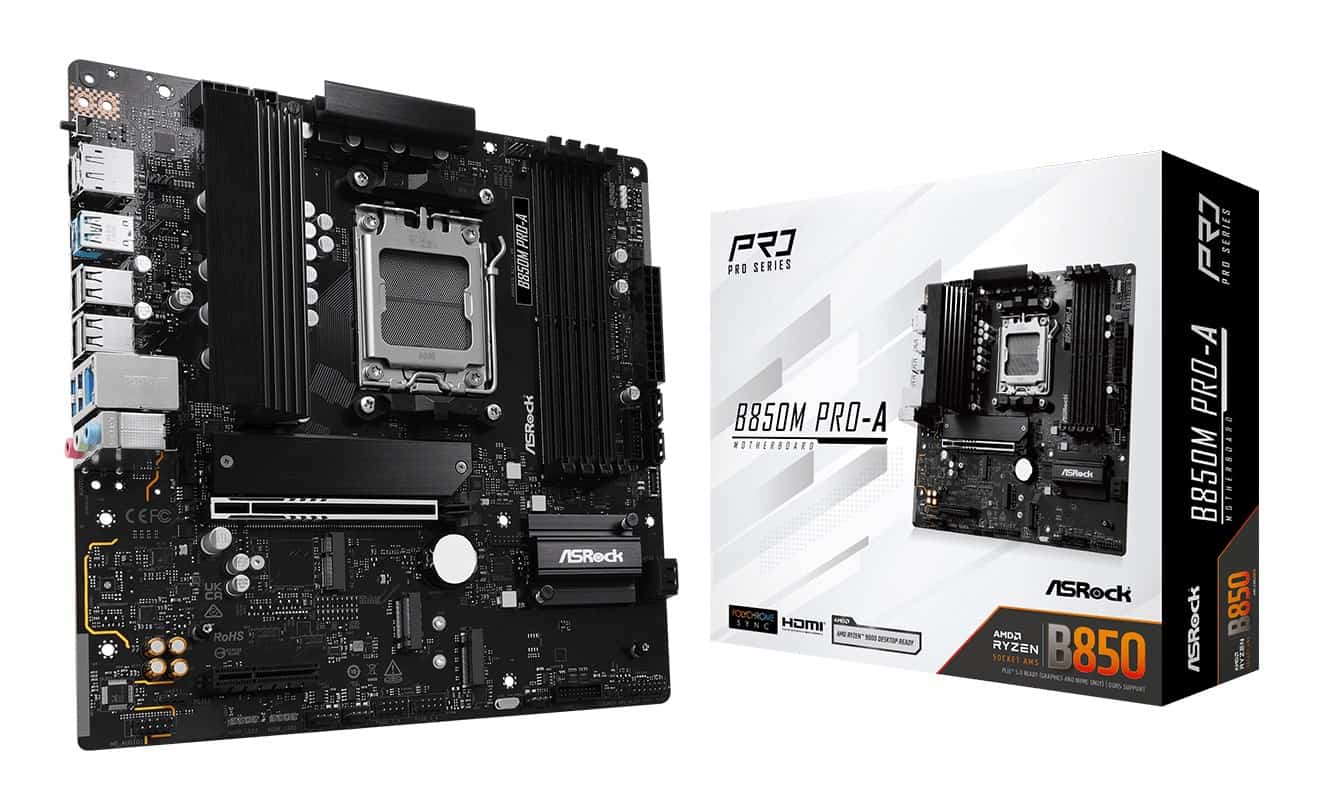 Płyta główna ASRock B850M Pro-A Socket AM5