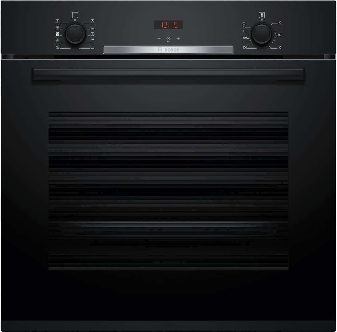Piekarnik z funkcją pary BOSCH HQA334EB4 prowadnice Added Steam chowane pokrętła