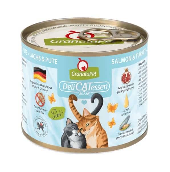 GranataPet DeliCatessen łosoś i indyk 200g