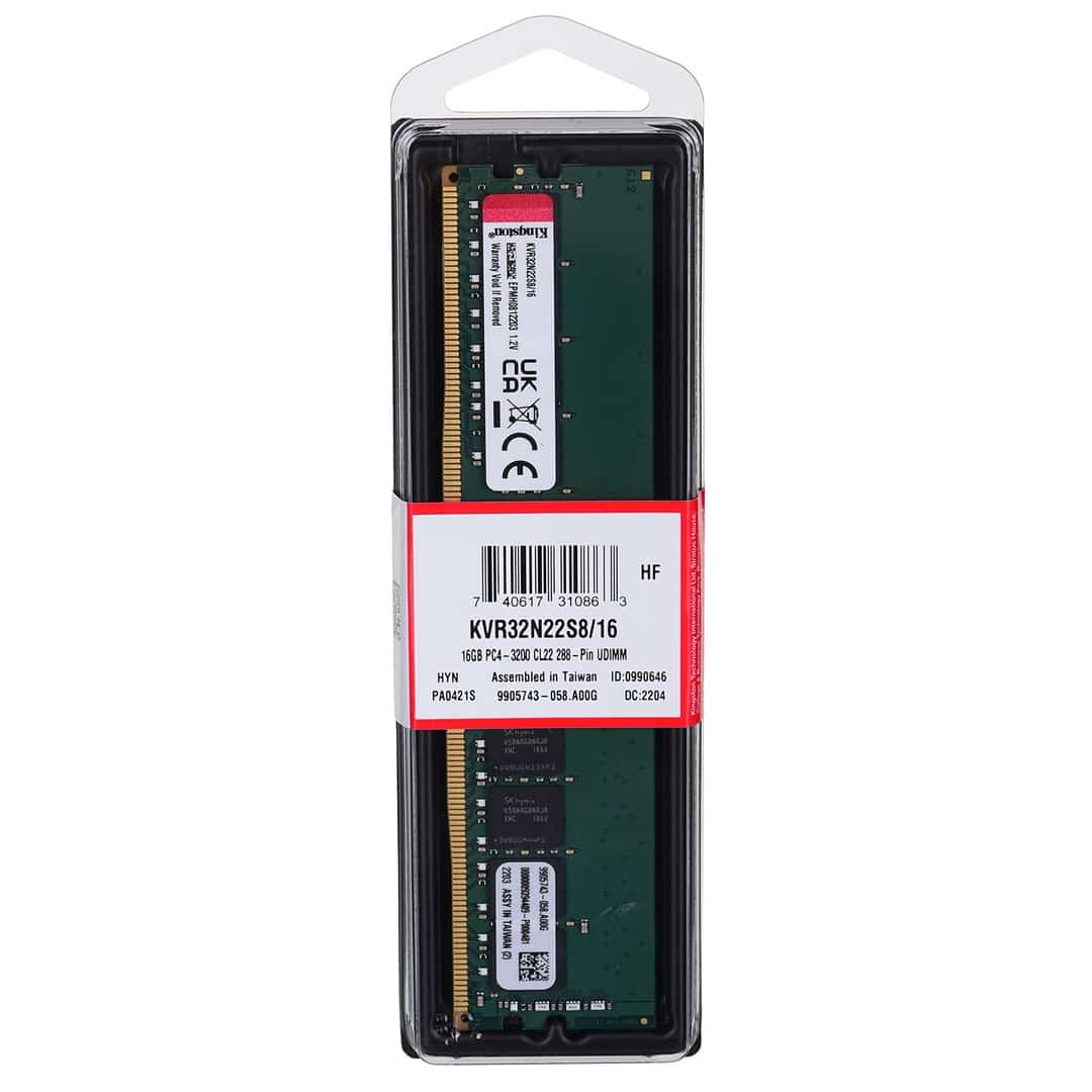 Pamięć DIMM Kingston ValueRAM DDR4 3200 MHz CL22