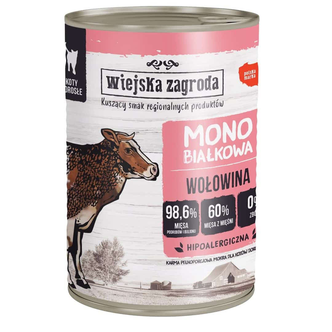 Wiejska Zagroda Monobiałkowa Wołowina 40g