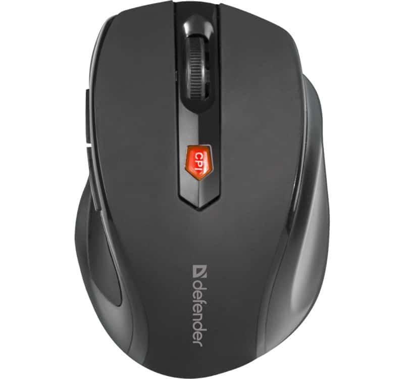 DEFENDER MYSZ ULTRA MM-315 RF CZARNA 1600DPI