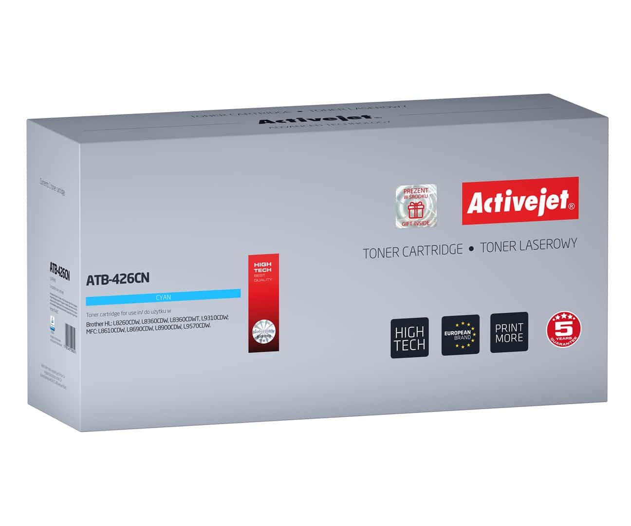 Activejet ATB-426CN Toner - Zamiennik Brother TN-426C