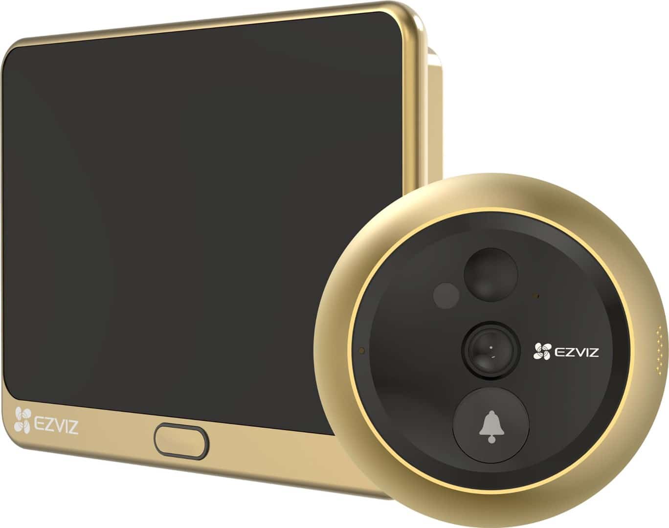 Wideodomofon EZVIZ DP2C 2MP 10,9 cm, złoty