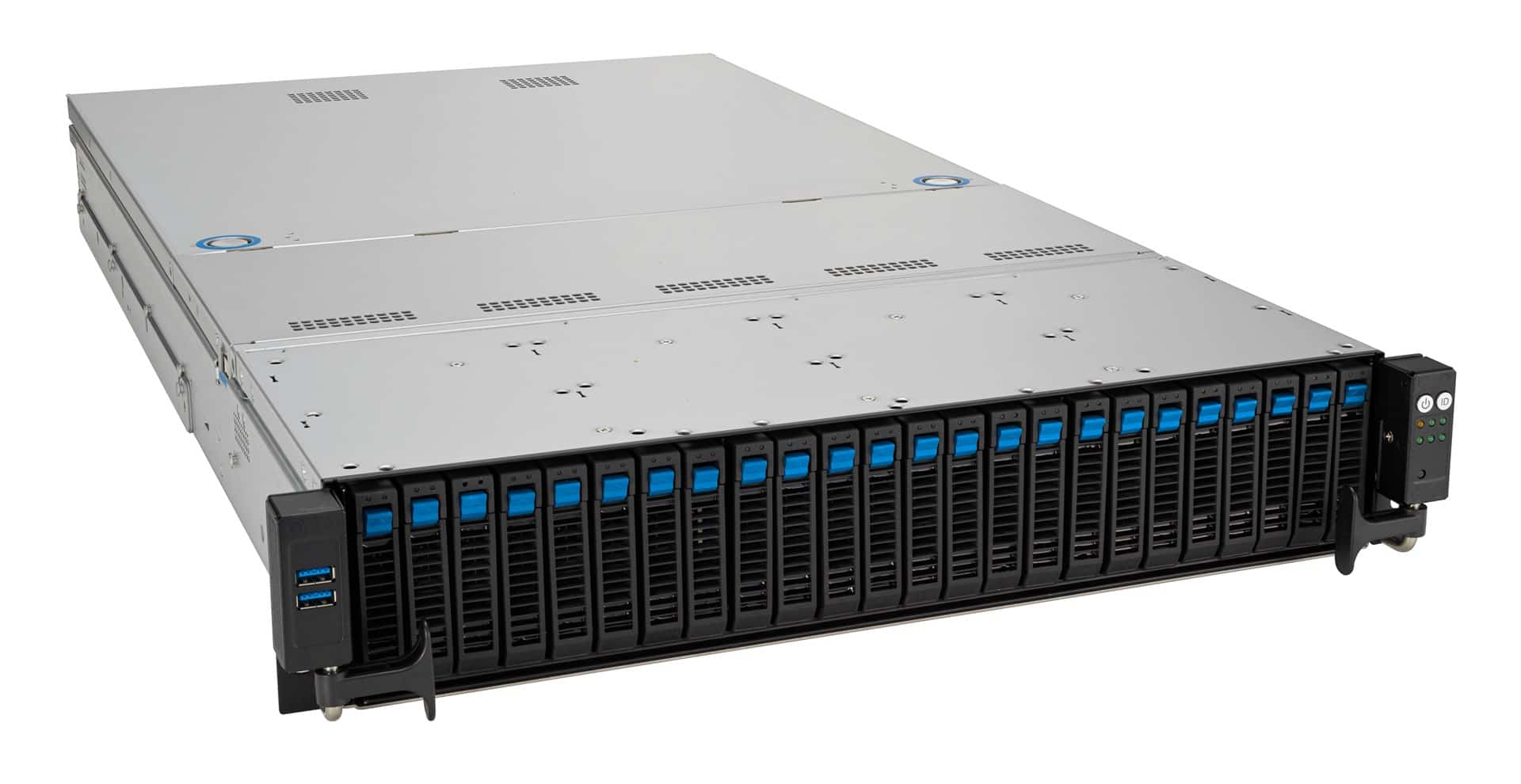 Asus Rack RS520A-E12-RS24U AMD Epyc 9004 24 NVMe 2 GPU