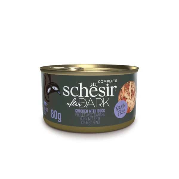 SCHESIR After Dark Fillets 80g Kurczak z Kaczką