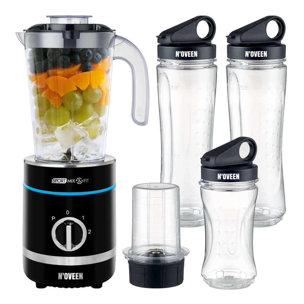 Blender NOVEEN Sport Mix & Fit SB2000 X-LINE, czarny