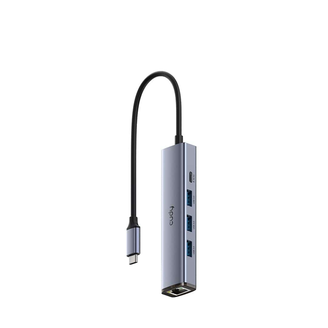 CUDY UH605 Hub 5-IN-1 USB z GbE - 5000 Mbit/s